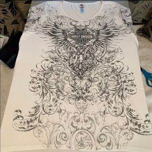 NWOT Harley Davidson Short Sleeve Bling Tee 2XL